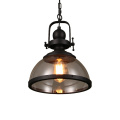 Loft Retro Lustre Lumières Industriel Fer Pendentif Éclairage Vintage Lampe